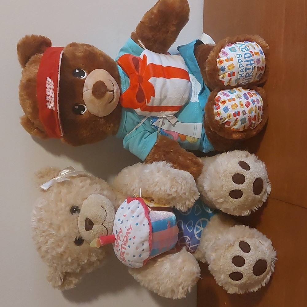 Happy Birthday Build A Bear Teddy Bear Set